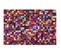 Tapis Patchwork Multicolore En Cuir 160 X 230 Cm Enne
