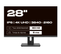 Écran PC Bureautique - 28" - 4k Uhd - USB-c (+ Charge 65w)