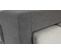 Canapé d'angle droit convertible avec coffre EVERY tissu gris foncé et gris clair