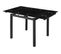 Table L90/140 extensible BABETTE noir
