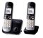 Téléphone Sans Fil Duo Dect Noir/argent - Kxtg6812