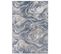 Tapis De Salon Vicola En Viscose - Bleu - 160x230 Cm