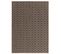 Tapis Moderne Lattice En Coton - Noir - 120x170 Cm