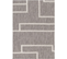 Tapis De Salon Moderne Cant En Polyester - Gris - 120x170 Cm