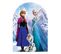 Figurine En Carton Passe Tête Anna Et Elsa Et Olaf Reine Des Neiges Disney -haut 123 Cm