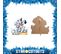 Figurine En Carton Disney Les 101 Dalmatiens 2 Chiots Hauteur 90 Cm