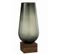 Vase Sur Pied Design "eno" 56cm Vert et Marron