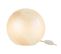Lampe à Poser Ronde "pearl" 20cm Blanc