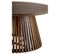 Table Basse Design En Bois "vincent" 90cm Marron