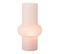 Vase Design Ligne et Boule "octave" 35cm Rose