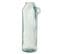 Vase Cylindrique Design "anse" 45cm Transparent