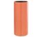 Vase Design En Céramique "flek" 37cm Orange