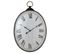 Horloge Murale Ovale "gousso" 102cm Noir