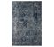 Tapis De Salon Moderne Tissé Plat Crown En Polyester - Bleu - 140x200 Cm