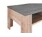 Table basse 1 tiroir ANVERS imitation chêne vieilli/ béton