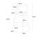 Table Basse Utica 107, Wotan Chêne-blanc, 42x60x124cm, Stratifié, D'angle
