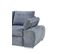 Canapé d'angle convertible méridienne gauche ARGOS tissu Aston steel 13