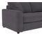 Canapé convertible 3 places pack standard NICARAGUA tissu apolo anthracite 2