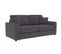 Canapé convertible 3 places pack standard NICARAGUA tissu apolo anthracite 2