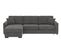Canapé d'angle convertible pack standard NICARAGUA tissu apacha anthracite 1