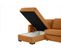 Canapé d'angle convertible pack standard NICARAGUA tissu Crown amber