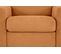 Fauteuil manchettes CURVE NICARAGUA tissu Crown amber