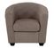 Fauteuil cabriolet THEO tissu Crown Taupe