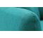 Canapé d'angle convertible méridienne réversible MIMOSA tissu bleu canard