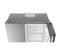 Réfrigérateur américain HAIER HSR3918EWPG_ 521L  Silver