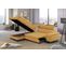 Canapé d'angle convertible EMMA gauche tissu rimini jaune