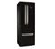 Réfrigérateur Multi-portes 399l (292+107) - Froid Ventilé - L 70 cm X H 195.5cm - Noir - E4dbc1
