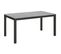 Table Extensible 90x160/420 Cm Everyday Evolution Ciment Cadre Anthracite