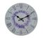 Horloge Murale Horloges Vintage Mdf Blanc Imprimé Floral Idée Cadeau