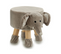 Tabouret Enfant Elephant Repose Pieds Tabouret Rembourre Pouf Rembourre 47x29x30cm