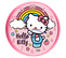 Horloge Murale - Hello Kitty - Rose - 25 Cm