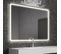 Miroir Éclairage LED De Salle De Bain Veldi Avec Interrupteur Tactile - 100x80cm