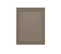 Store Enrouleur Polyester Opaque Multicolore 250x100x1 Cm Taupe