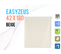Store Enrouleur Easyfix Polyester Opaque Multicolore 180x42x1 Cm Beige