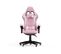 Chaise de jeu, chaise de bureau pivotante de conception ergonomique avec coussin et support dorsal