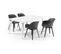 Table Design Contemporain 160 Cm Blanc - 6 Personnes - Lima