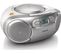 Radio Cassette Cd Portable Silver - Az127/12