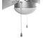 Ventilateur De Plafond Ve-5810 50 W 76 Cm Argenté