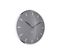 Horloge Murale Leaf - Diam. 40 Cm - Gris Foncé