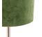 Lampe De Table En Acier Avec Abat-jour Vert 25 Cm - Simplo