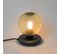 Lampe De Table Moderne Noire Avec Or - Athens Wire