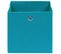 Boîtes De Rangement 10 PCs Bleu Azuré 32x32x32 Cm Tissu