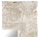 Miroir Blanc 50x50 Cm Bois De Manguier Massif