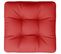 Coussin De Palette Rouge 60x60x12 Cm Tissu