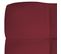 Coussin De Palette Rouge Bordeaux 120x40x10 Cm Tissu