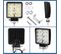 10x 48w Projecteur Phare De Travail 12v 24v LED Carré LED Moto Spot Feux Additionnels Offroad Lampe